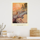 Quox fährt nach Betsy, Hank, Shaggi und anderen Poster (Küche)