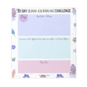 Quran 30 Tage Challenge Journal Notizblock (Vorderseite)