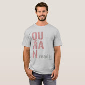 Quran: Gelesen ihm T-Shirt (Vorne ganz)