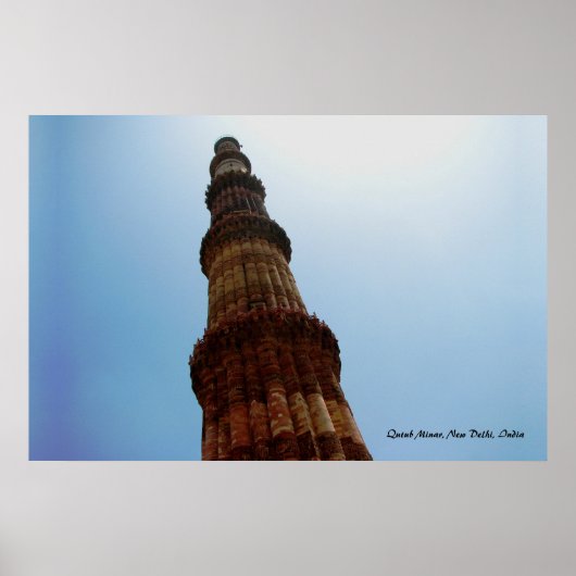 Qutub Minar Poster (Vorne)