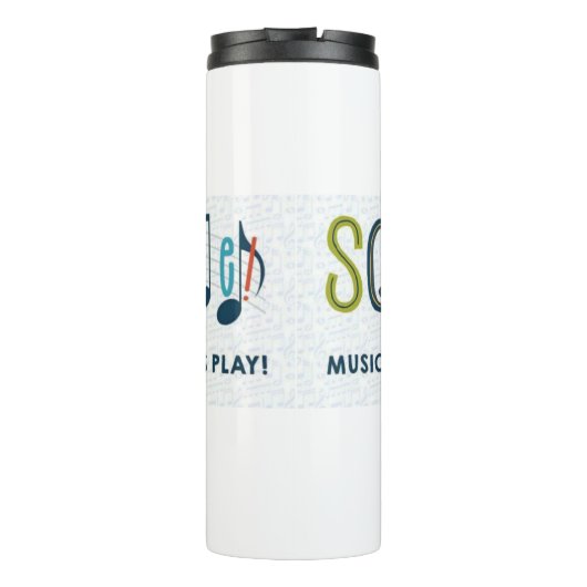 QUUILT LEBEN!thermische Tasse (Rückseite)