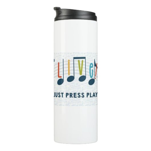 QUUILT LEBEN!thermische Tasse (Nach rechts gedreht)