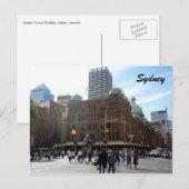 qvb sydney postkarte (Vorne/Hinten)