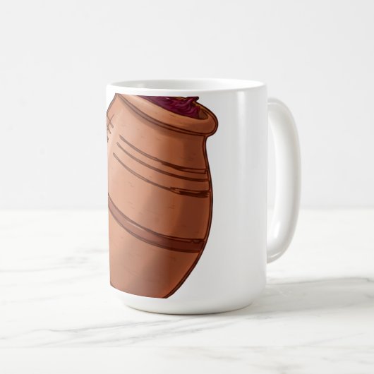 Qvevri Kaffeetasse (VorderseiteRechts)