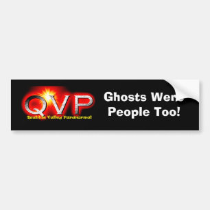 QVP Geister waren Leute-auch Autoaufkleber