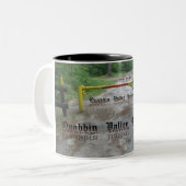 QVP Quabbin Tor Zweifarbige Tasse (Vorderseite Links)