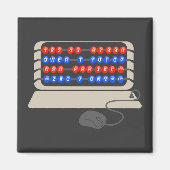 QWERTY B.C. MAGNET (Vorne)