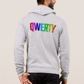 QWERTY HOODIE (Rückseite)