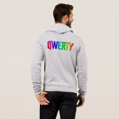 QWERTY HOODIE (Schwarz voll)