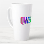 QWERTY MILCHTASSE (Linke Ecke)