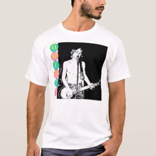 QWERTY Retro Band-Vorlagenbild T-Shirt