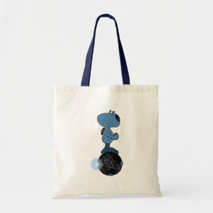 Qwiby auf seiner Sphere Rider Tote Tasche