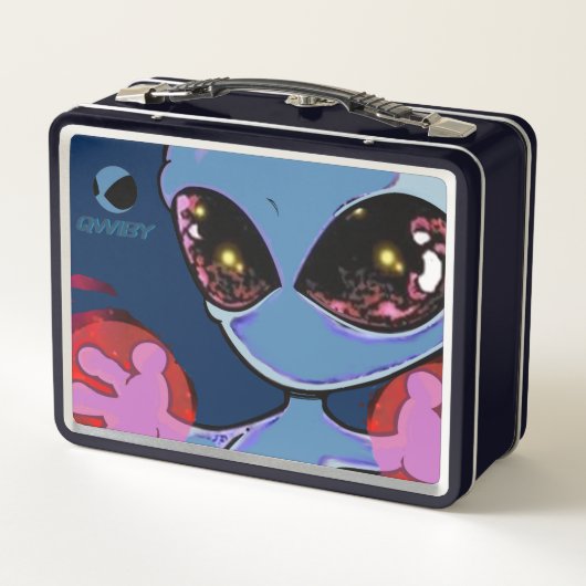 Qwiby Metal Lunch Box (Rückseite)