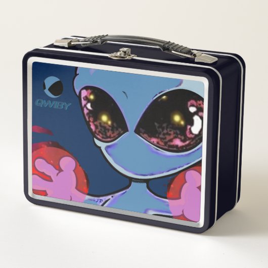 Qwiby Metal Lunch Box (Vorderseite)