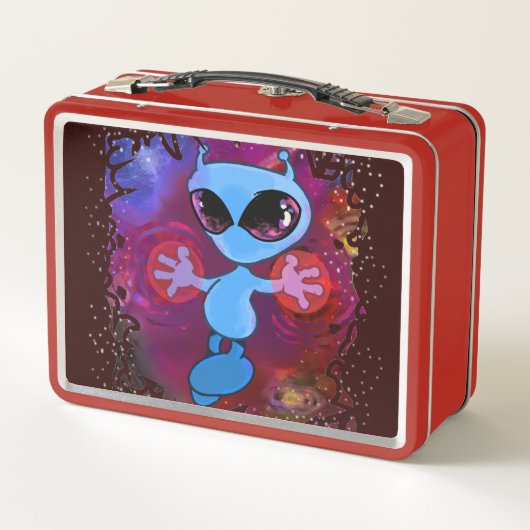 Qwiby Metal Lunch Box (Rückseite)