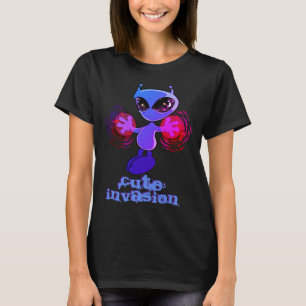 Qwiby: Niedlicher Invasion-T - Shirt