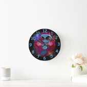 Qwiby Round Clock Runde Wanduhr (Zuhause)