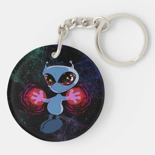 Qwiby Schlüsselanhänger (Rückseite)