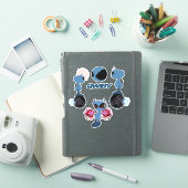 Qwiby Stickers Aufkleber (iPad Hülle)