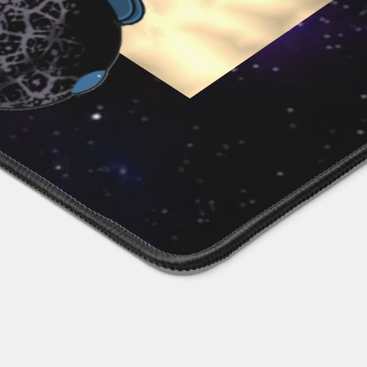 Qwiby's Sphere Rider | Kinder Schreibtischunterlage (Ecke)