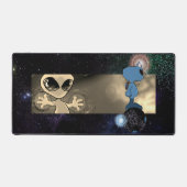 Qwiby's Sphere Rider | Kinder Schreibtischunterlage (Vorderseite)