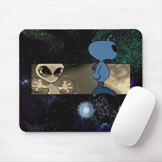 Qwiby's Sphere Rider Mousepad (Mit Mouse)