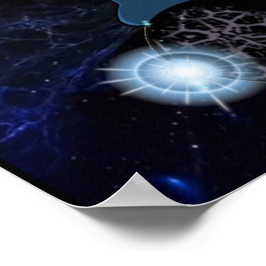 Qwiby's Sphere Rider Poster (Ecke)