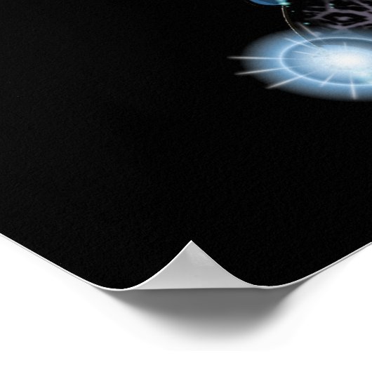 Qwibys Sphere Rider Poster (Ecke)