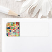 QWL Patchwork Quilt COLORFUL PATTERN BACKGROUND HO (Insitu)