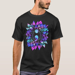 Qwpb Sonnenblume Semicolon Geschichte ist über Sui T-Shirt