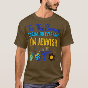 QZG Dies ist die Jahreszeit glücklich Hanukka Chan T-Shirt