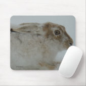 R11 Schneeschuh-Hareschuss Mousepad (Mit Mouse)