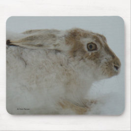 R11 Schneeschuh-Hareschuss Mousepad