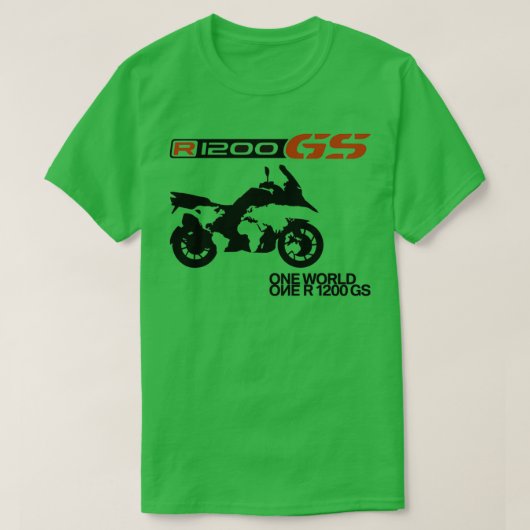 R1200 GS One World T-Shirt (Design vorne)