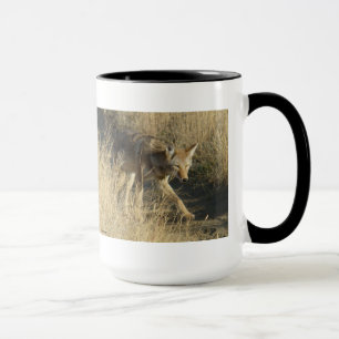 R14 Kojote beim Gehen Tasse