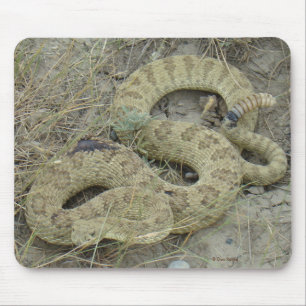 R20 Prairie Rattlesnake Wounded Mousepad