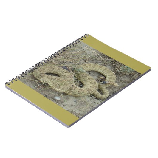 R20 Prairie Rattlesnake Wounded Notizblock (Linke Seite)