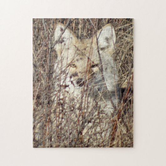 R21 Coyote "Watching You" Puzzle (Vertikal)