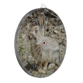 R24 Kaninchen aus Baumwolle und Schwanz Dartscheibe (Vorderseite Links)