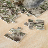 R24 Kaninchen aus Baumwolle und Schwanz Puzzle (Seite)