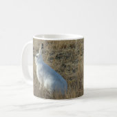 R25 Schneehase Kaffeetasse (Vorderseite Links)