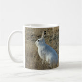 R25 Schneehase Kaffeetasse (Links)