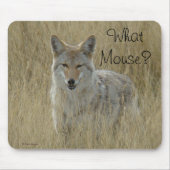 R2 Coyote in Großgras Mousepad (Vorne)