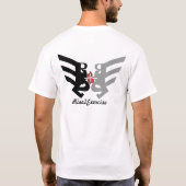 R2E Wappen und Logo T-Shirt (Rückseite)