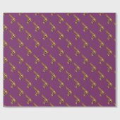 R2R Zuhälter-Gewehr-Packpapier Geschenkpapier (Flach)