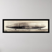 R34 Dirigible Blimp-Foto 1910 Poster (Vorne)