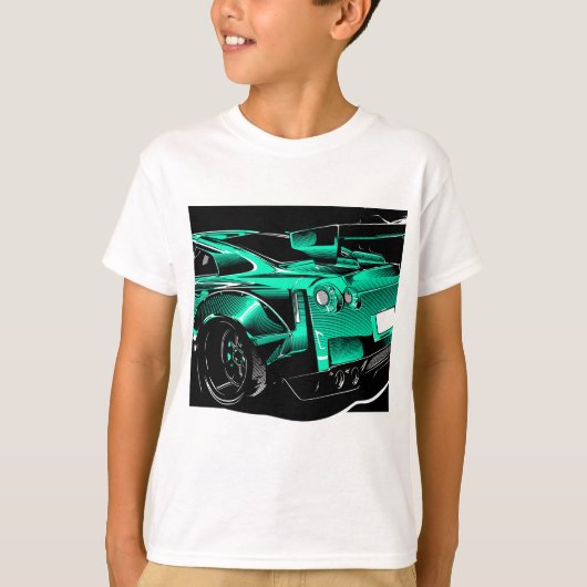 R35 GTR GREEN BEAST T-Shirt (Vorderseite)