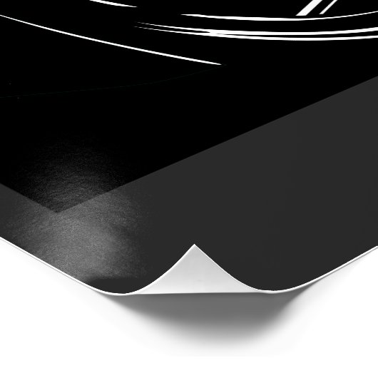 R35 GTR Green Tunning Bodykit Poster (Ecke)