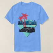 R35 GTR Skyline Miami JDM Tuning T-Shirt (Design vorne)