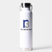 R3 Boxing & Rock Steady Boxing Pocket Wasserflasch Trinkflasche (Vorne)